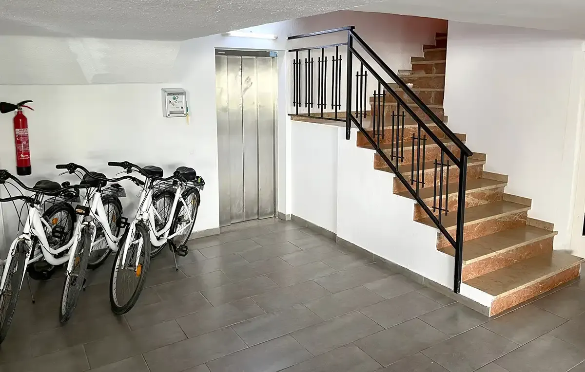 Bicicletas de alquiler Obikes en el hotel